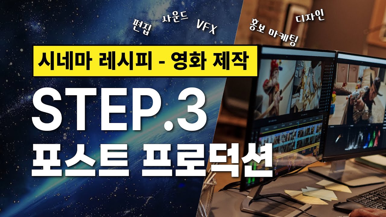 영화는 이렇게 완성된다 : 포스트 프로덕션 톺아보기ㅣ